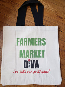 Farmers Market DiVA Grocery Shopping Bag (red)