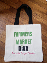 Load image into Gallery viewer, Farmers Market DiVA Grocery Shopping Bag (pink)
