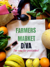 Load image into Gallery viewer, Farmers Market DiVA Grocery Shopping Bag (pink)
